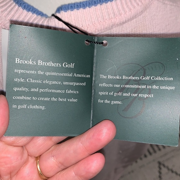 BNWT Brooks Bros Golf Vest Can Be Unisex.. - Picture 6 of 9